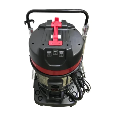 TOR WL70-70L3B INOX Пылесос для сухой и влажной уборки 3-х турбинный, 3х1000 Вт, бак 70 литров нержавеющая сталь, на тележке