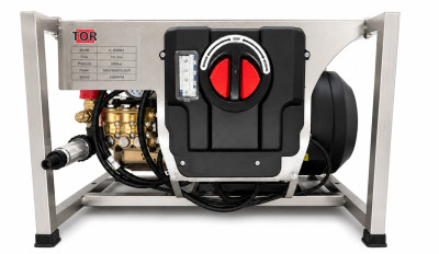 TOR K-1520B3 Аппарат высокого давления с аксессуарами, 200 бар, 380 V, 5.5 кВт, Total Stop