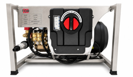 TOR K-1520B3 Аппарат высокого давления с аксессуарами, 200 бар, 380 V, 5.5 кВт, Total Stop